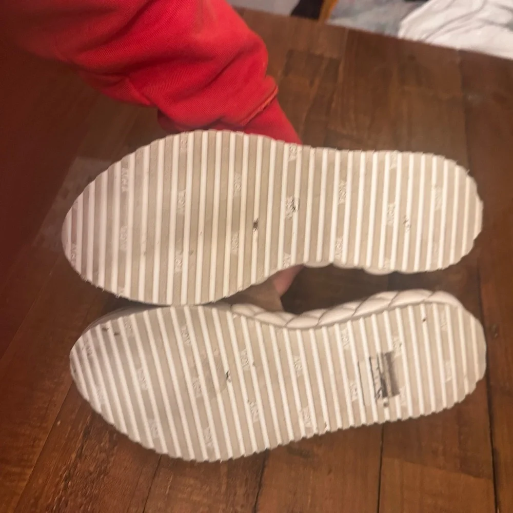AGL‎ Suede Slide Platform Sandals
